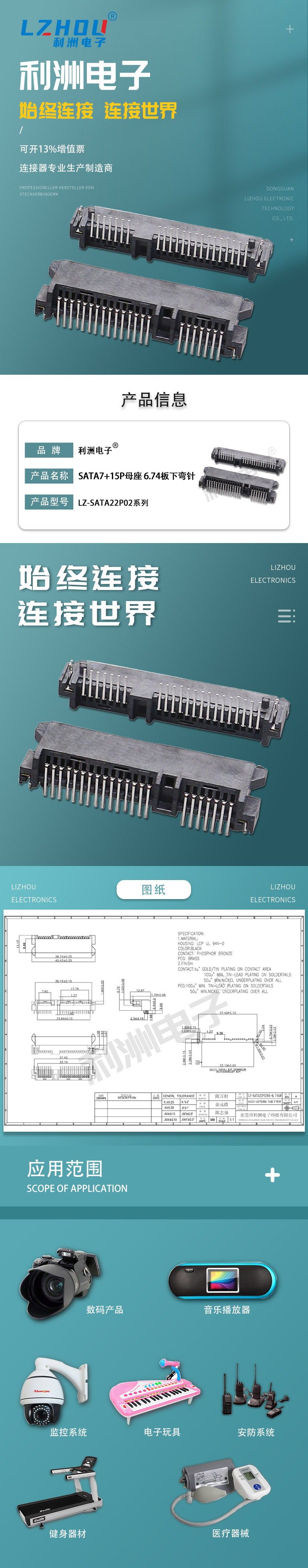 SATA7+15P母座 6.74板下弯针详情.jpg